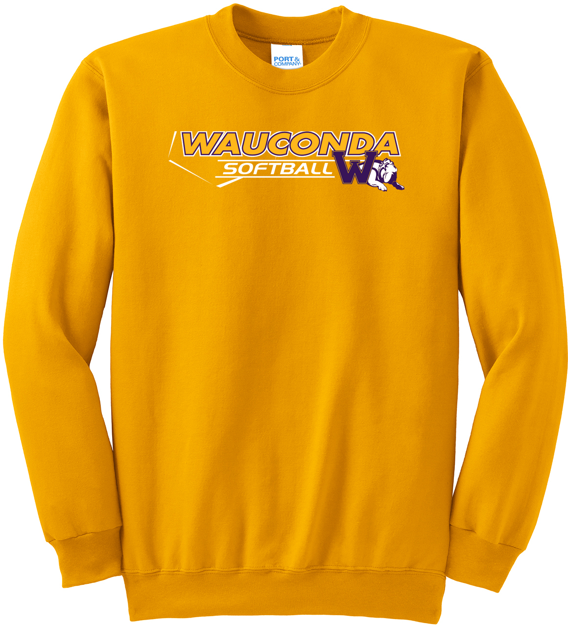 Wauconda Softball Crew Neck Sweater