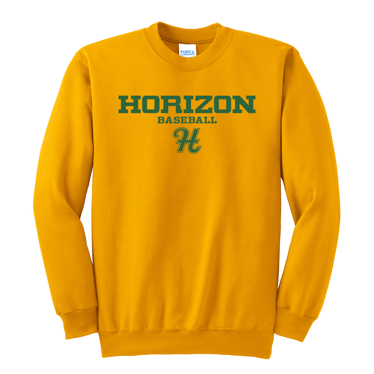 Horizon Baseball Crew Neck Sweater