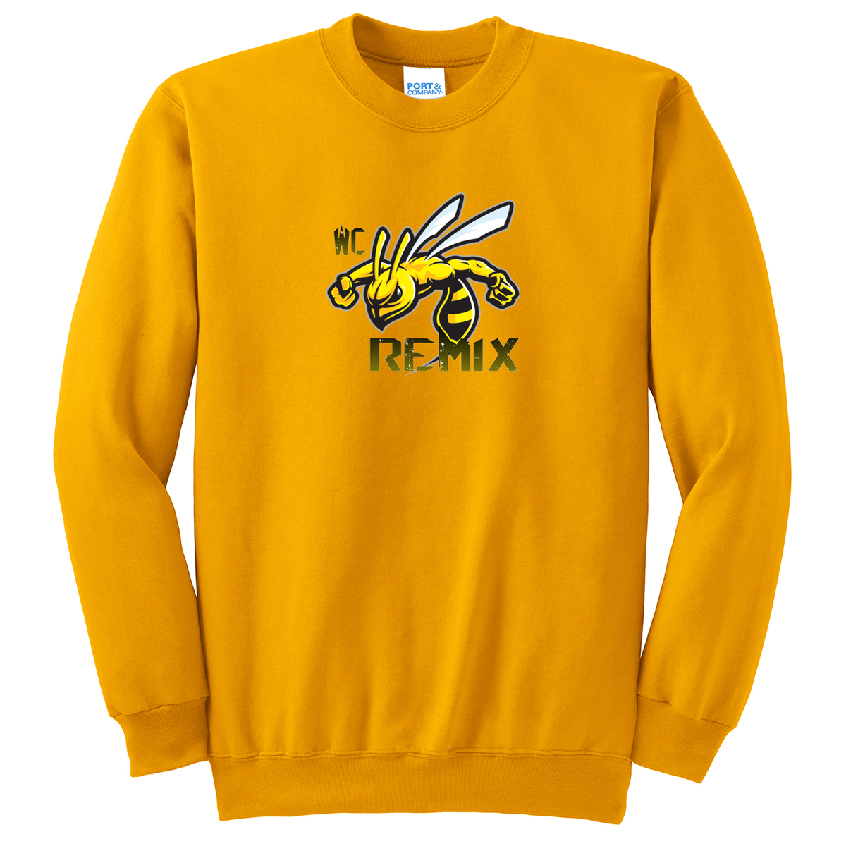 WC Remix Baseball Crew Neck Sweater