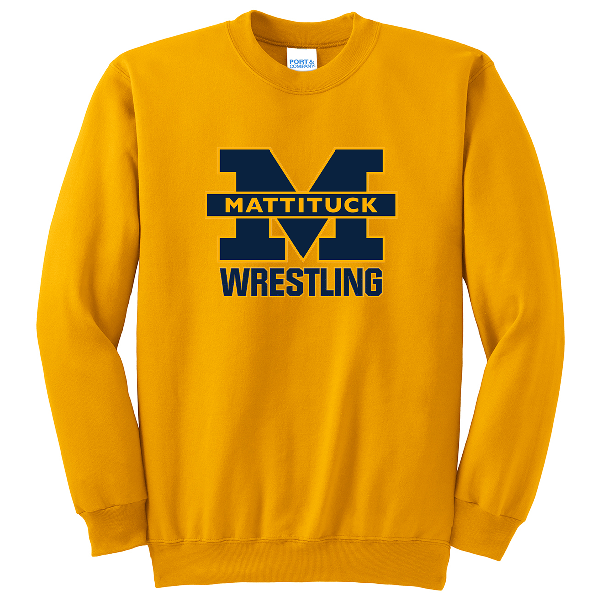 Mattituck Wrestling Crew Neck Sweater