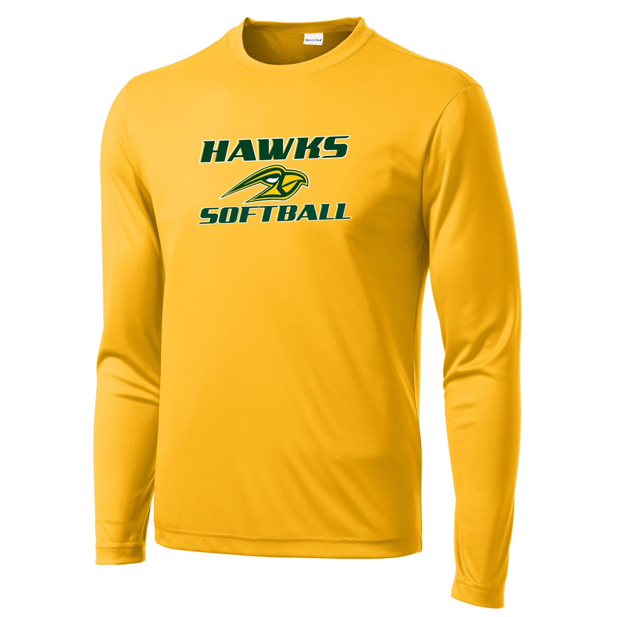 Hillsdale Hawks Long Sleeve Performance Shirt