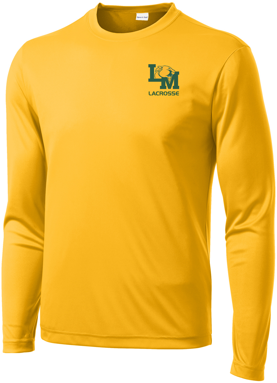 Little Miami Lacrosse Gold Long Sleeve Performance Shirt