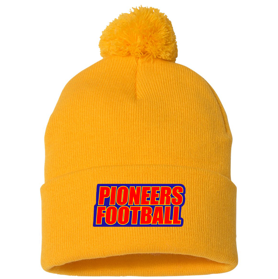 Frankford High School Football Sportsman Pom-Pom Beanie