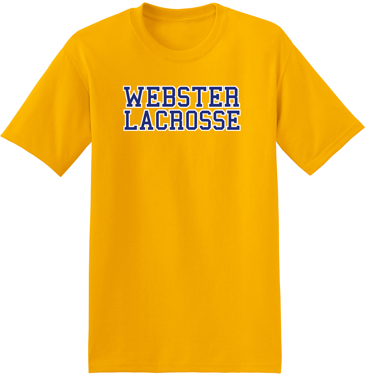 Webster Lacrosse Gold T-Shirt