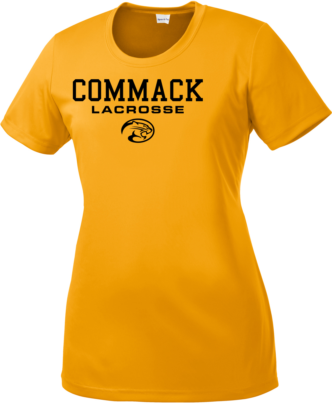 Commack Youth Lacrosse Women's Gold Performance Tee
