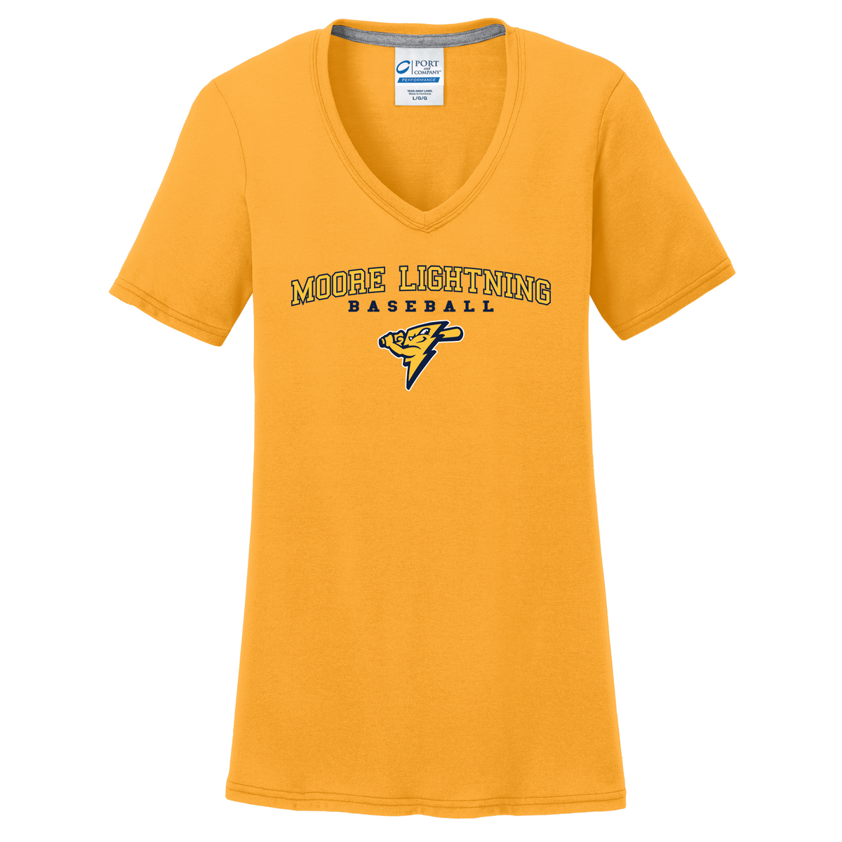 Moore Lightning Baseball  Women's T-Shirt