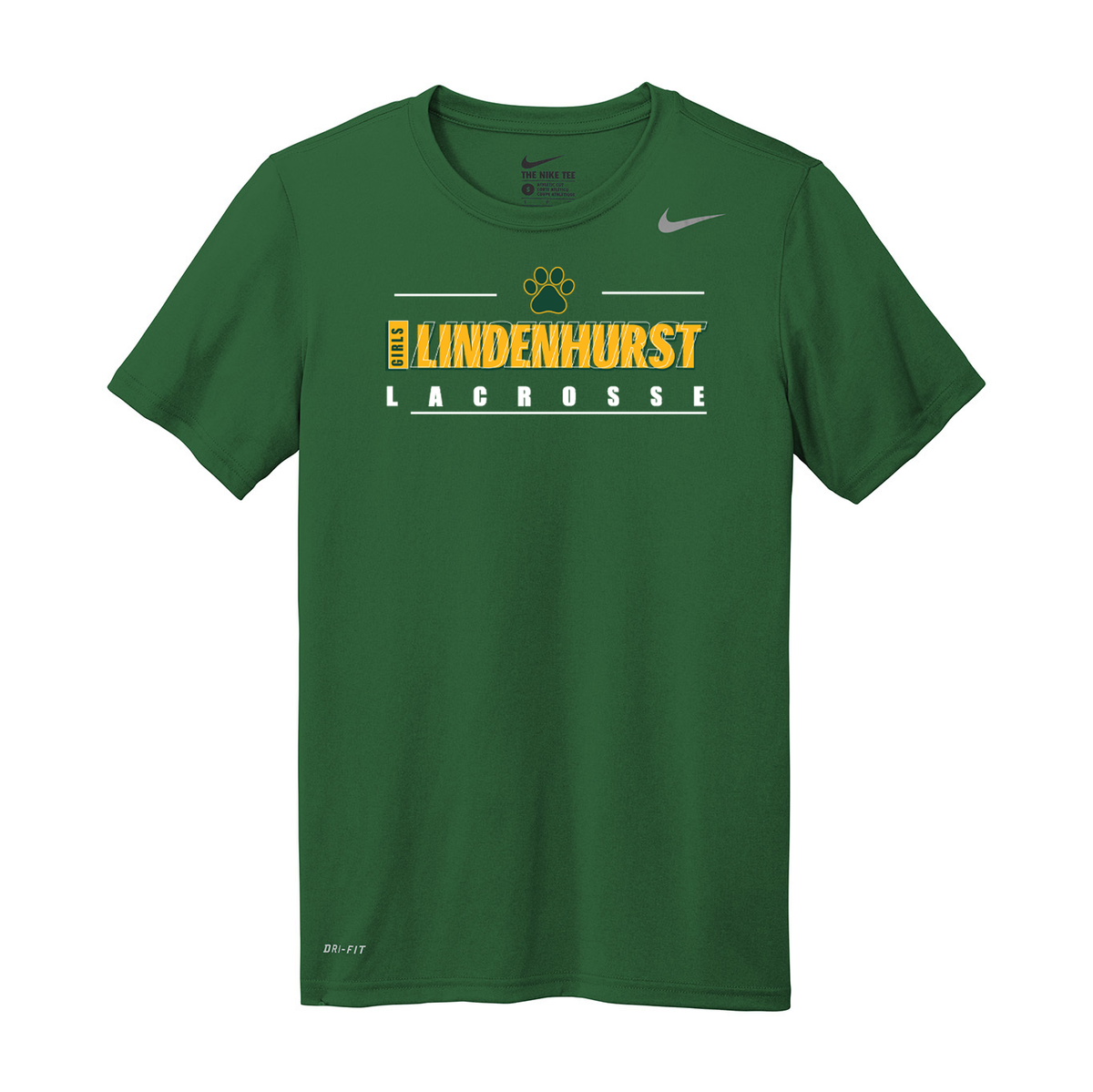 Lindenhurst Girls Lacrosse Nike Legend Tee