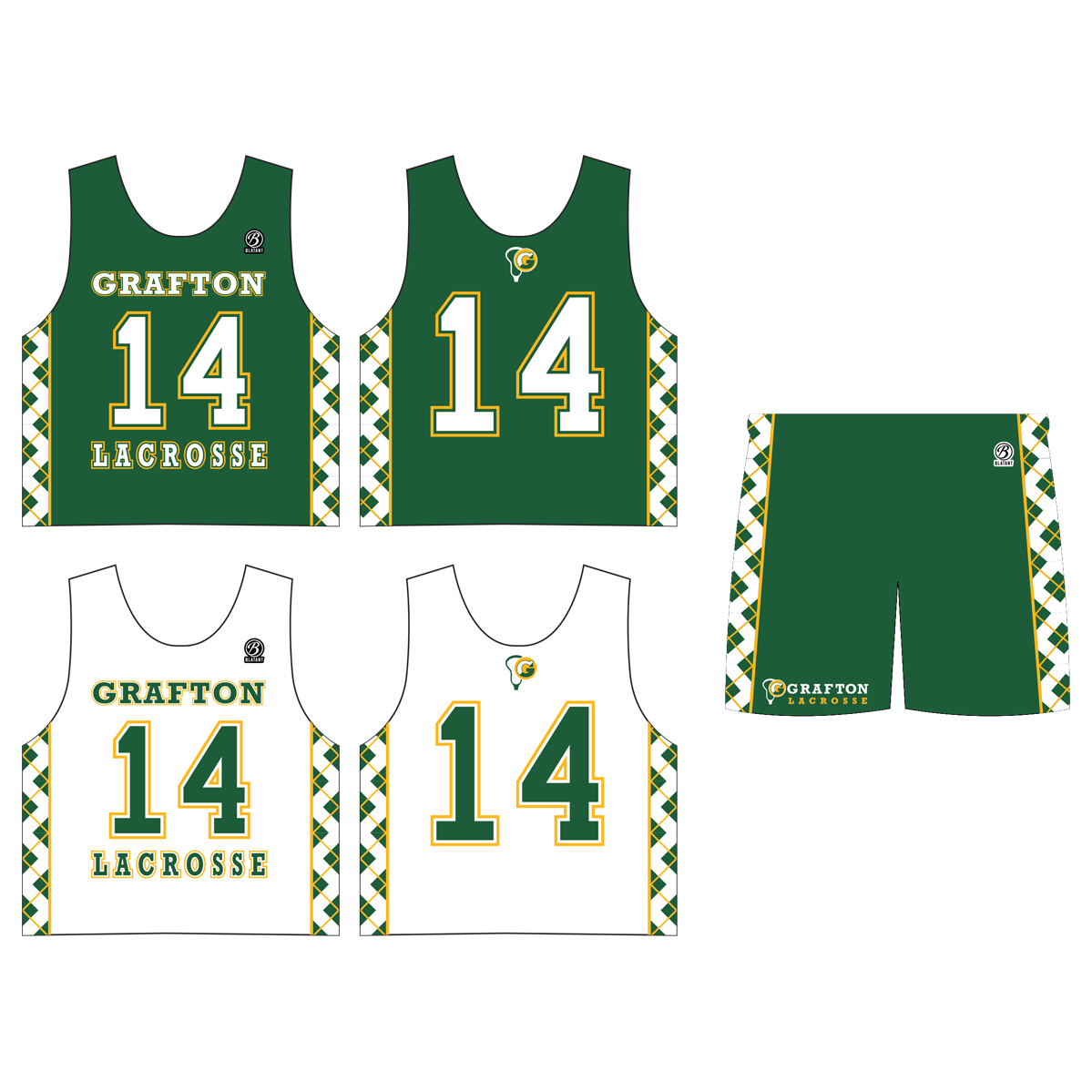 Grafton Lacrosse Premium 2 Piece Boy's Uniform Set