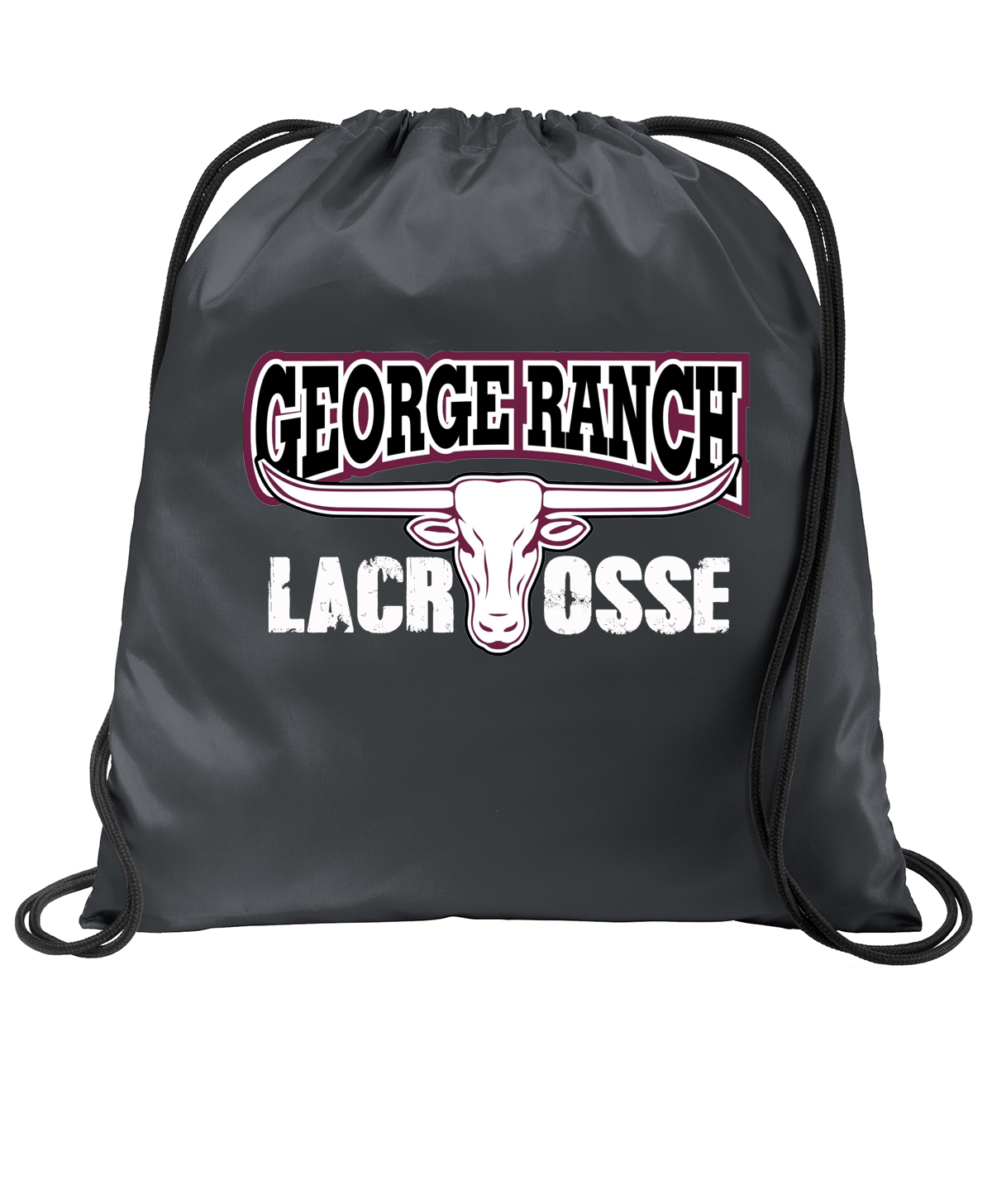 GR Longhorns Lacrosse Cinch Pack