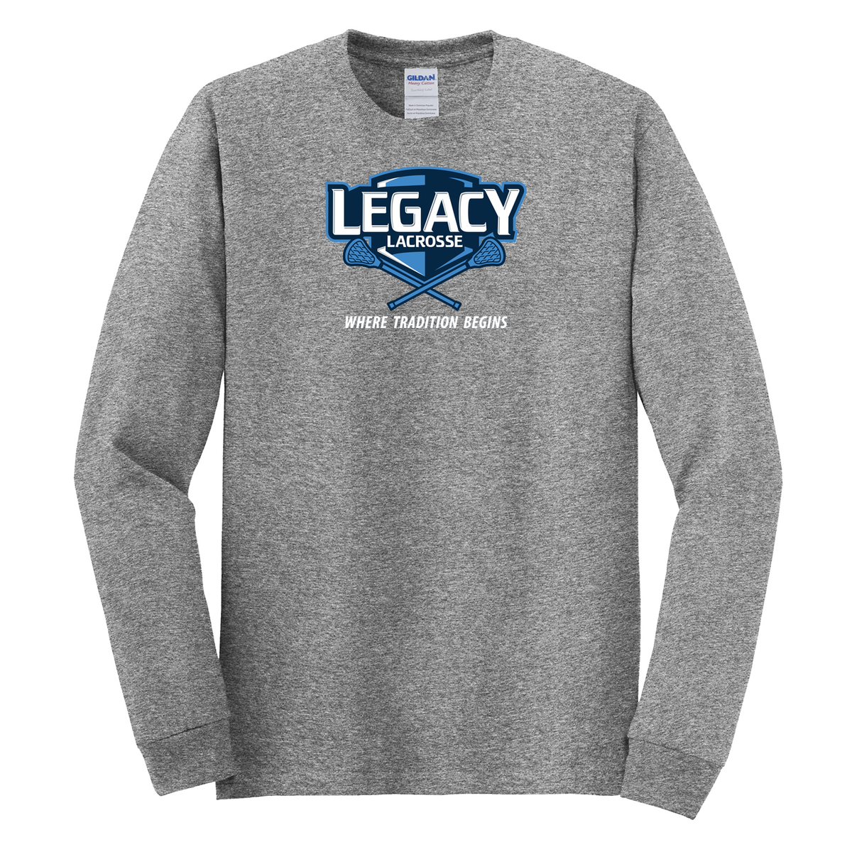 Legacy Lacrosse Cotton Long Sleeve Shirt