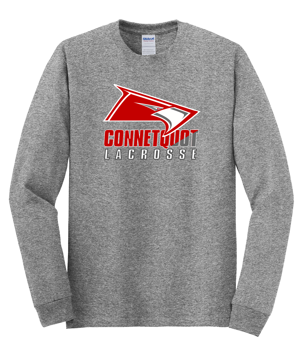 Connetquot Lacrosse Cotton Long Sleeve Shirt