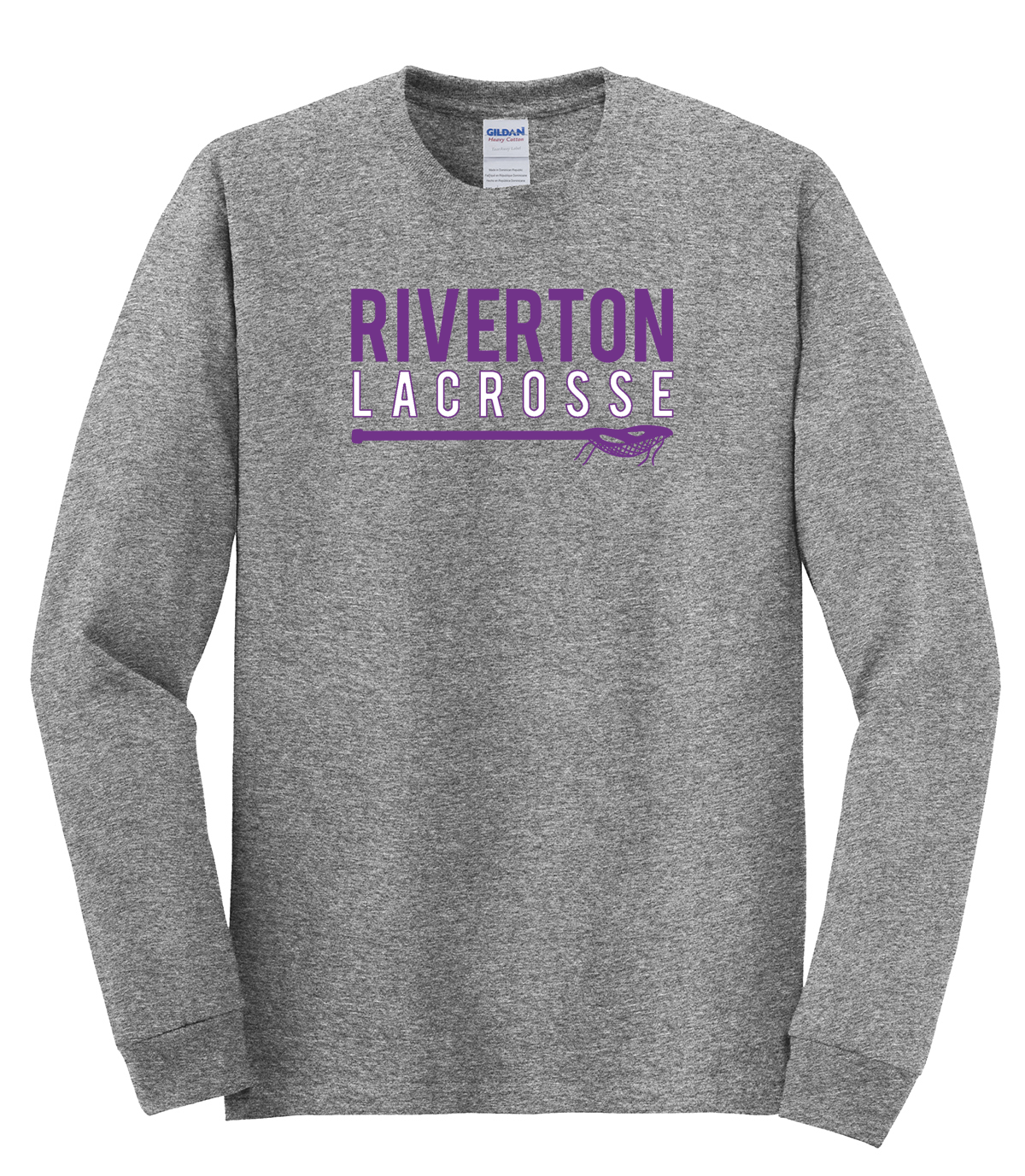 Riverton Lacrosse Cotton Long Sleeve Shirt