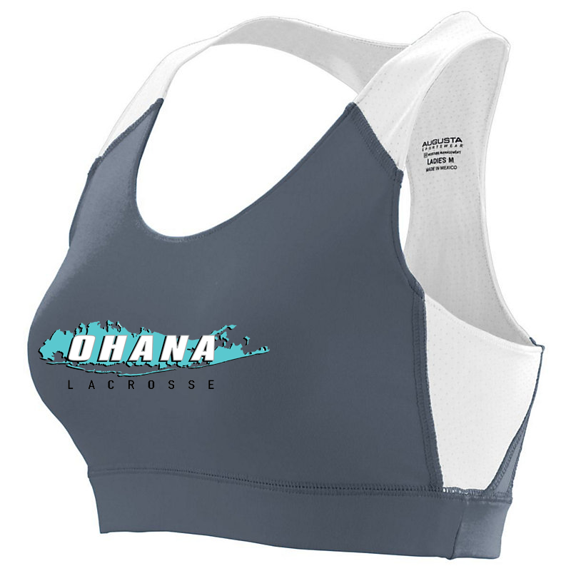 Ohana Girls Lacrosse Sports Bra