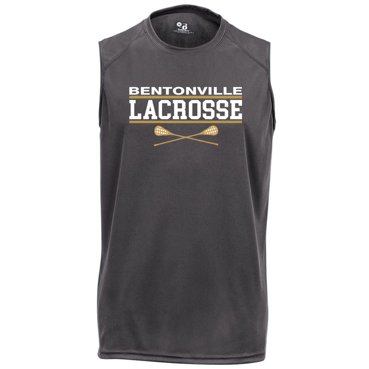 Bentonville Lacrosse B-Core Sleeveless Performance Tank