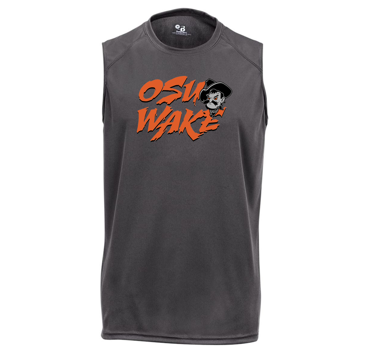 OK State Wakeboarding B-Core Sleeveless Performance Tank