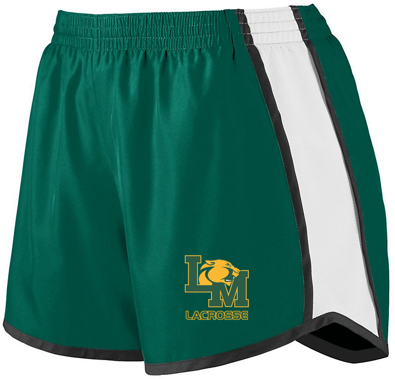 Little Miami Lacrosse Women's Green & White Pulse Shorts