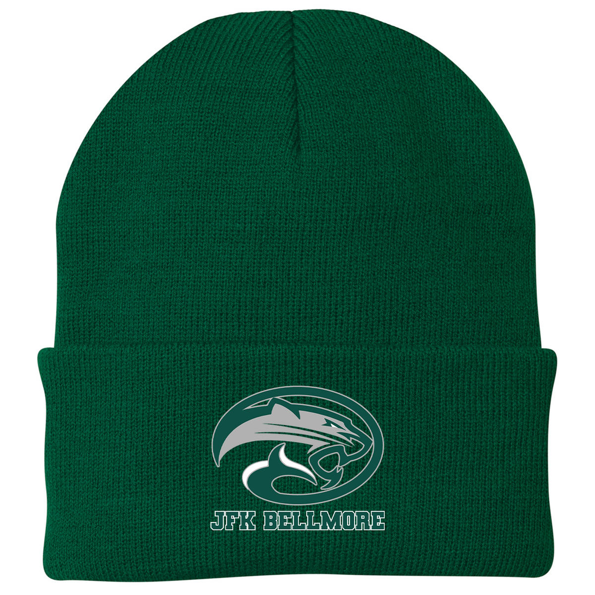 JFK Bellmore Cougars Track and Field Knit Beanie