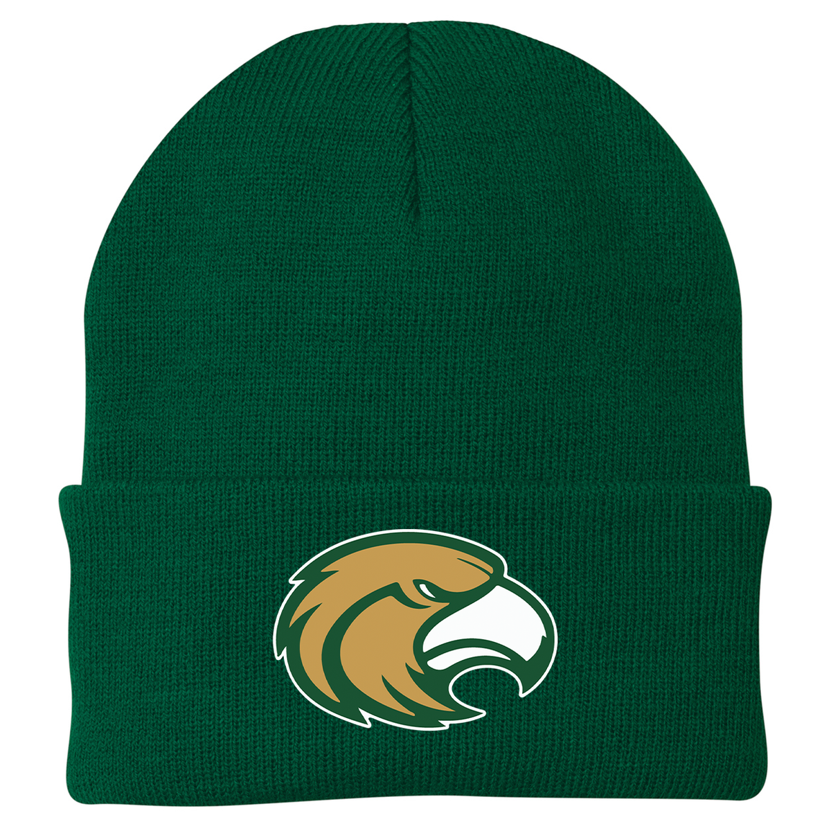 Fleming Island Football Knit Beanie