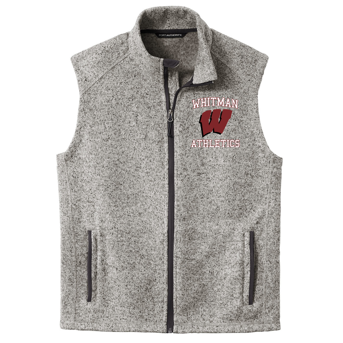 Whitman Athletics Fleece Vest