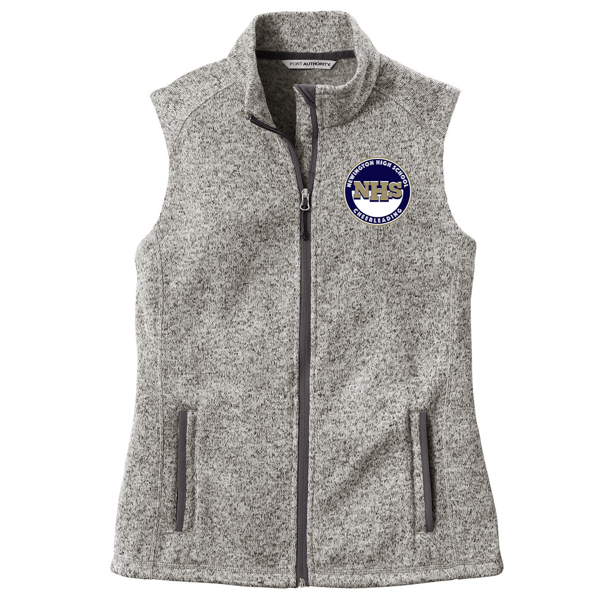 Newington HS Cheer Womens Fleece Vest