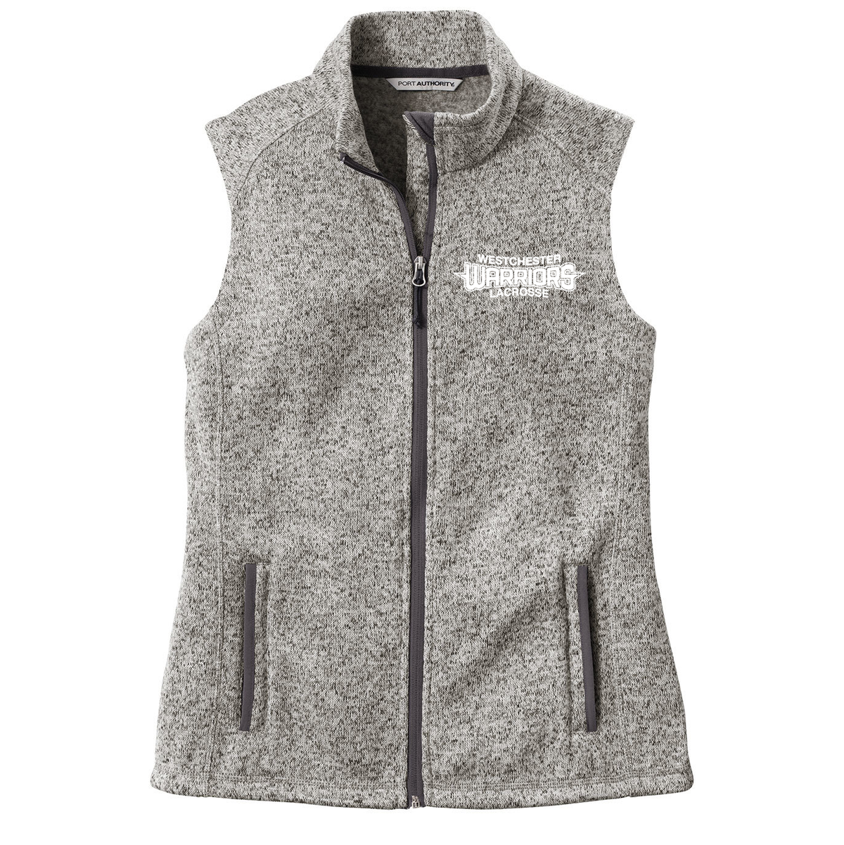 Westchester Warriors Girls Lacrosse Womens Fleece Vest