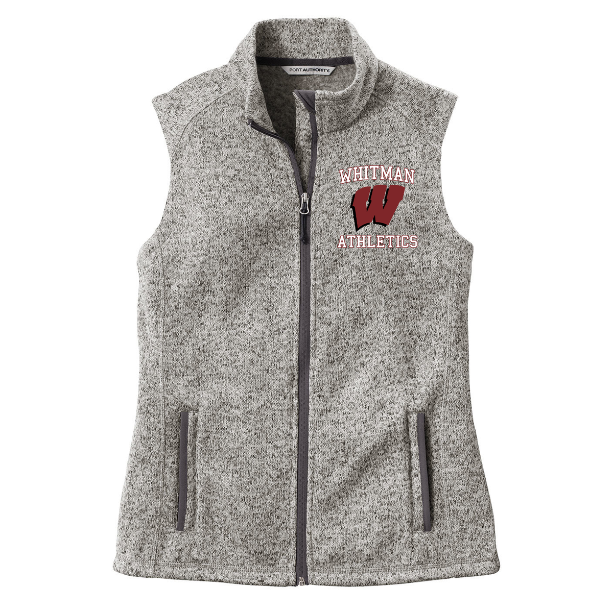 Whitman Athletics Womens Fleece Vest