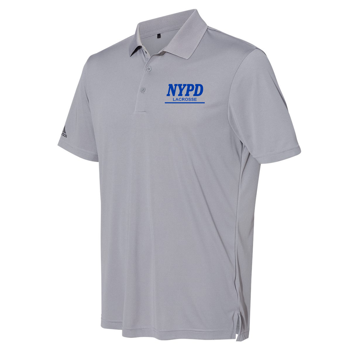 NYPD Lacrosse Adidas Performance Sport Polo