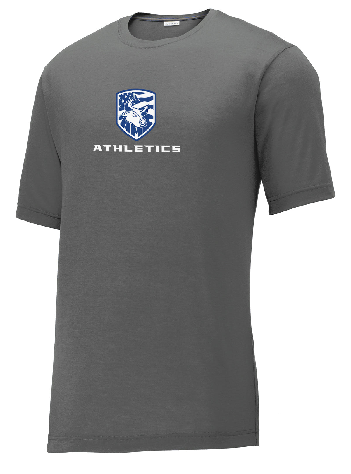 Accompsett Middle School Men's Performance T-Shirt (Grey)
