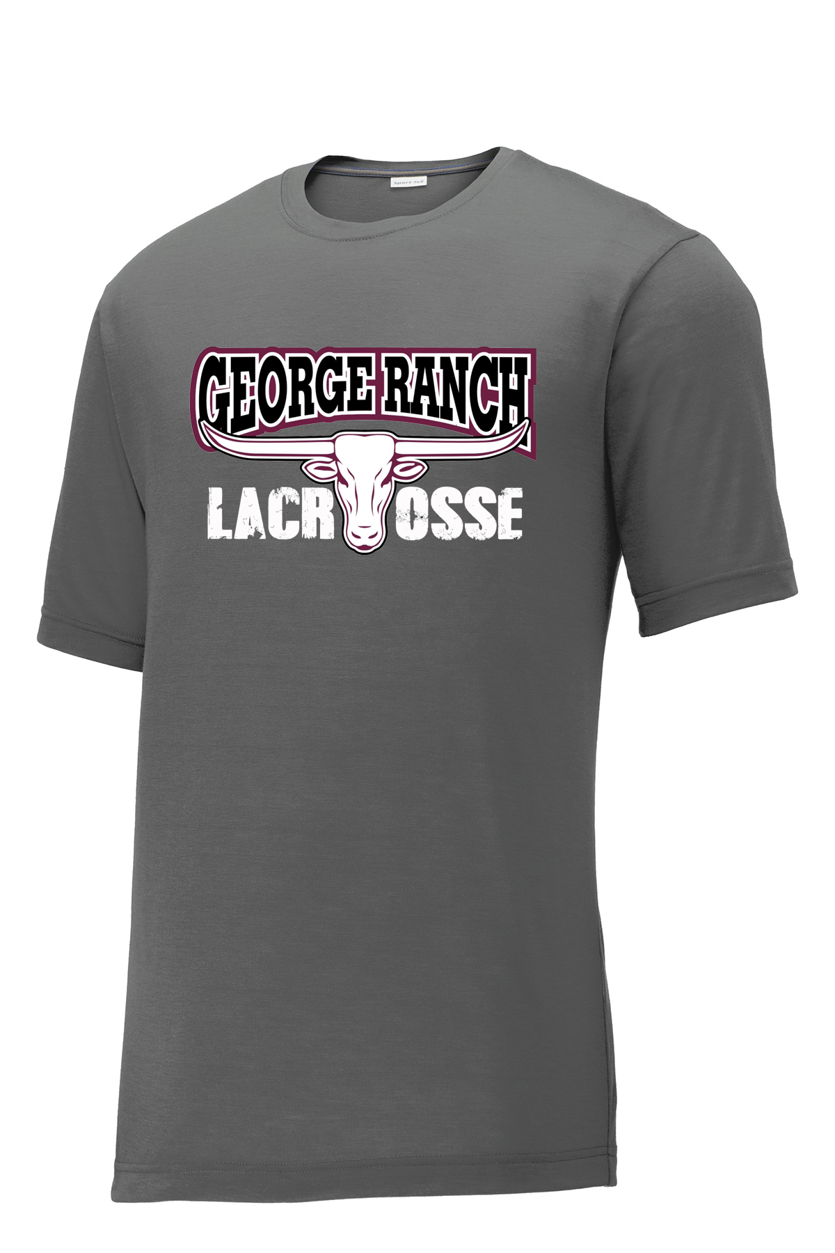 GR Longhorns Lacrosse CottonTouch Performance T-Shirt