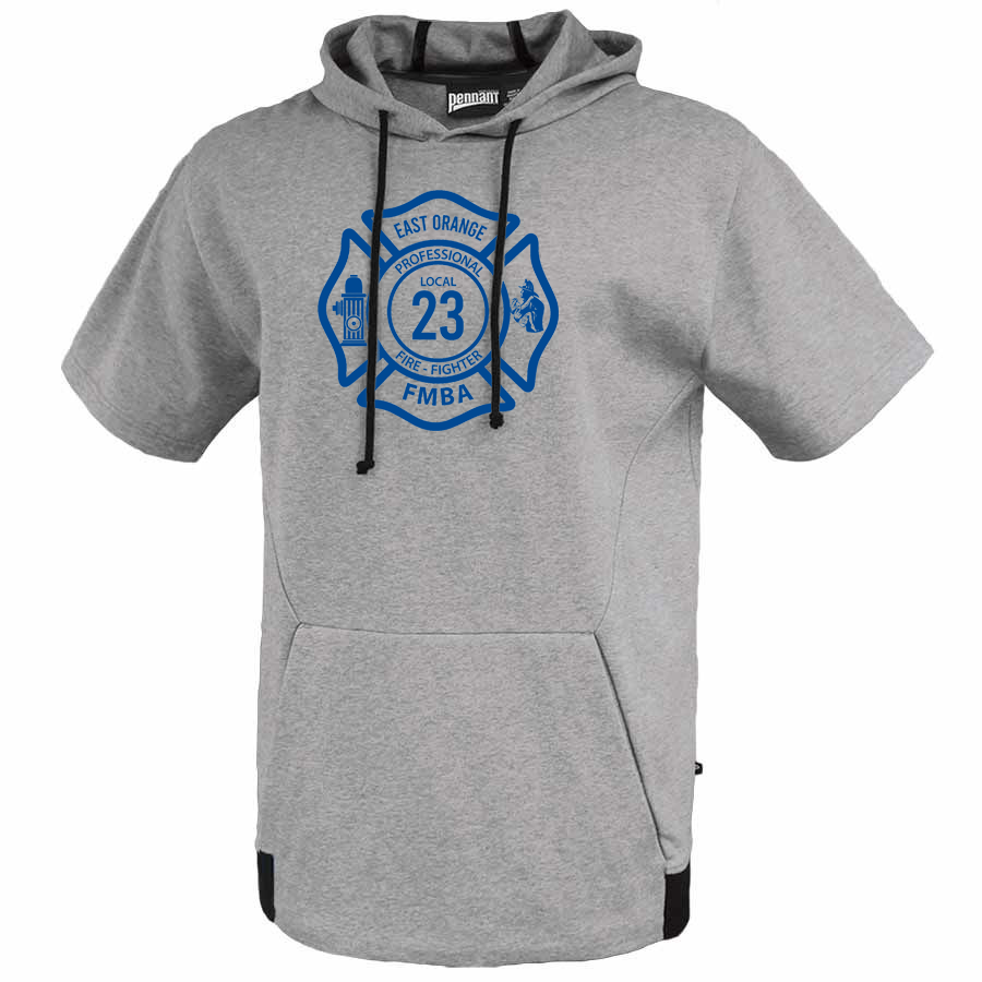 Pennant short sales sleeve hoodie