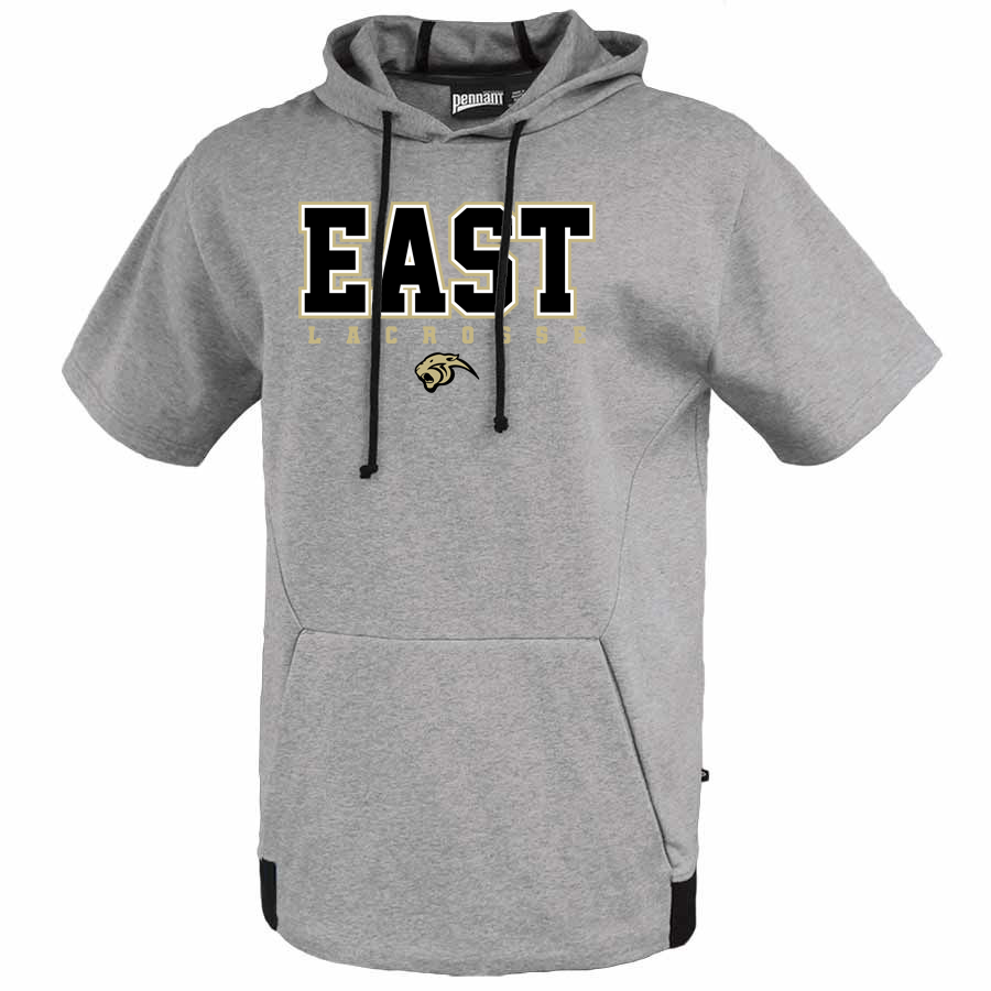 East Lacrosse Short Sleeve Hoodie