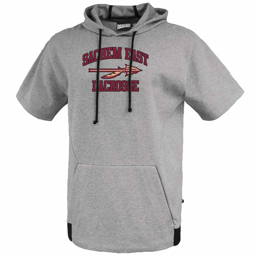 Sachem East Lacrosse Short Sleeve Hoodie