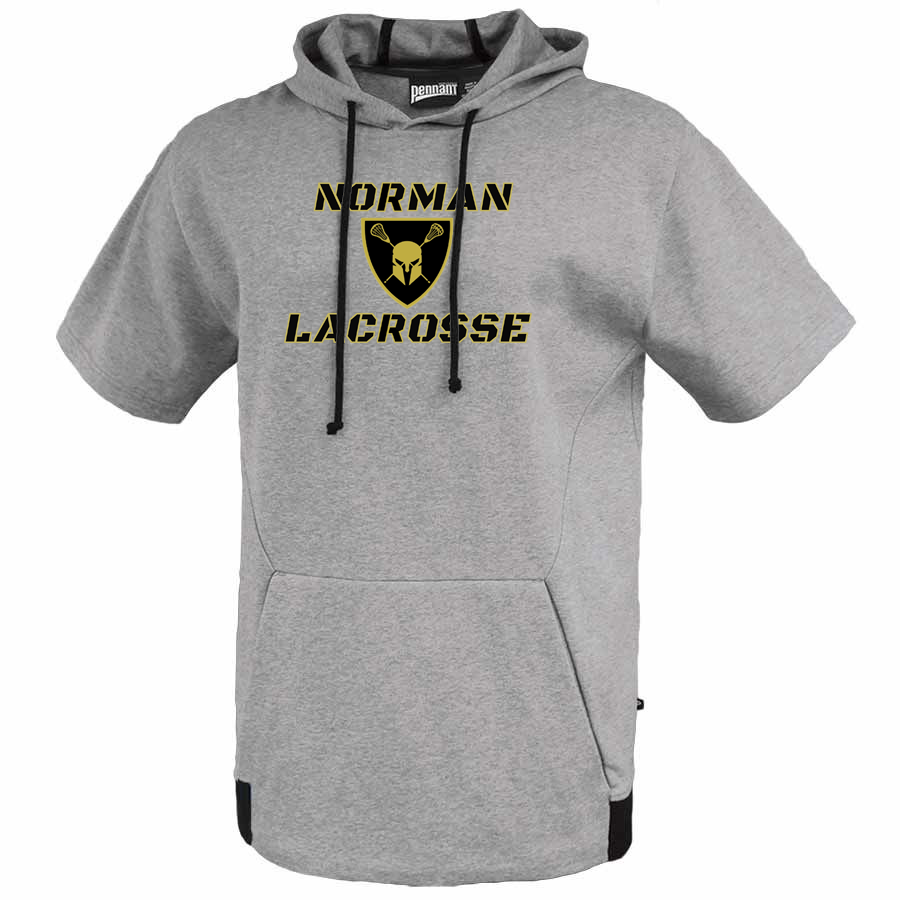 Norman Lacrosse Short Sleeve Hoodie