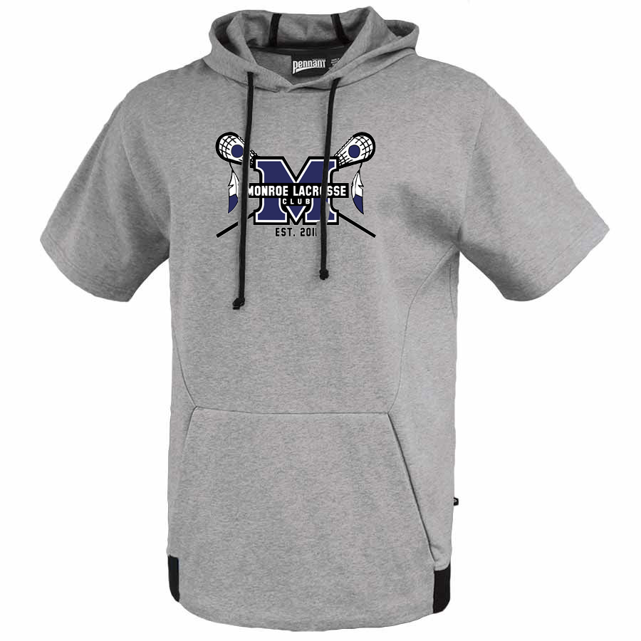 Monroe Braves Short Sleeve Hoodie