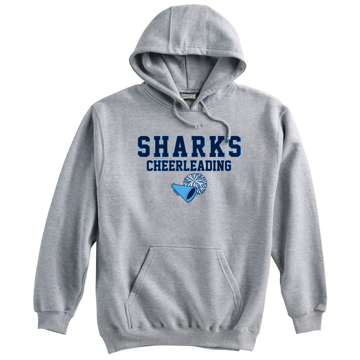 Sharks Cheerleading Sweatshirt *GLITTER LOGO*