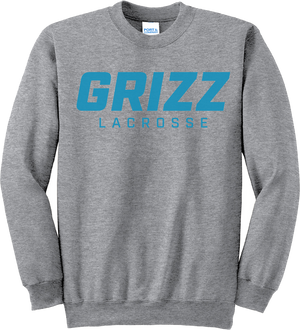 Grizz Lacrosse Crew Neck Sweater