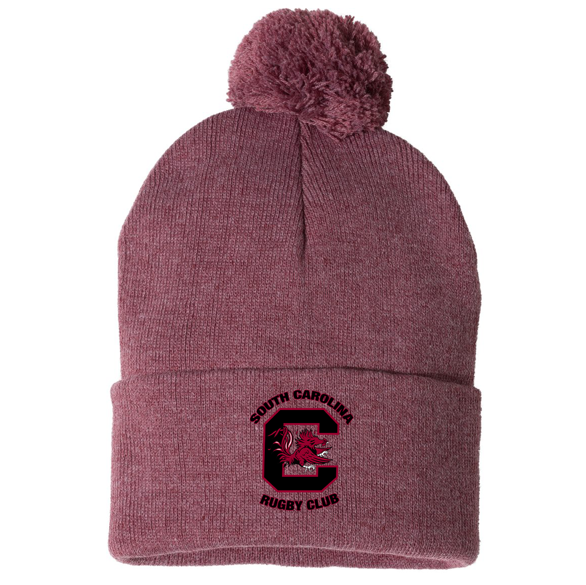 South Carolina Rugby Club Sportsman Pom-Pom Beanie