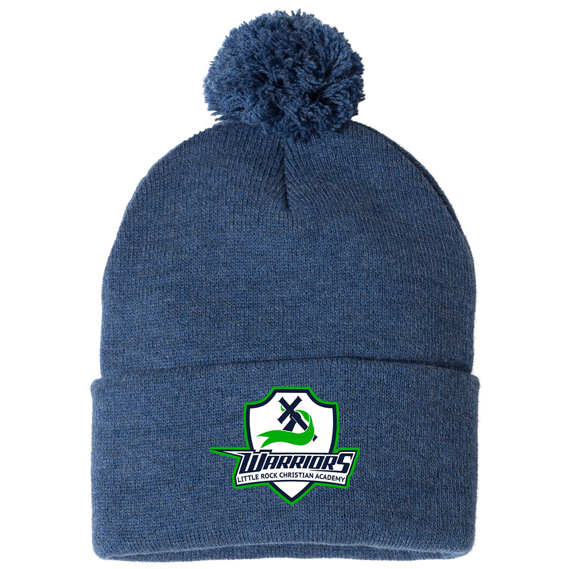 LRCA Warriors Softball Sportsman Pom-Pom Beanie