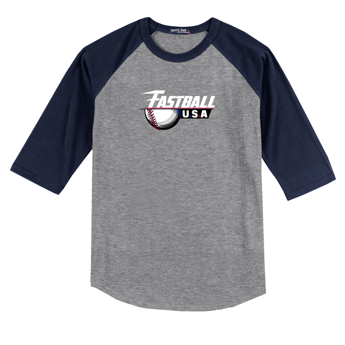 Fastball USA Academy Baseball 3/4 Sleeve Baseball Shirt