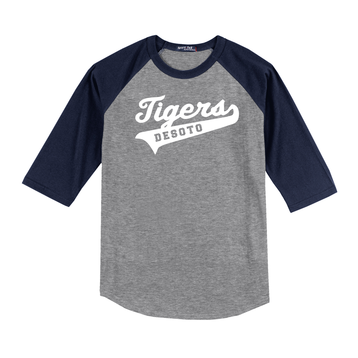 Desto Tigers Baseball  3/4 Sleeve Baseball Shirt