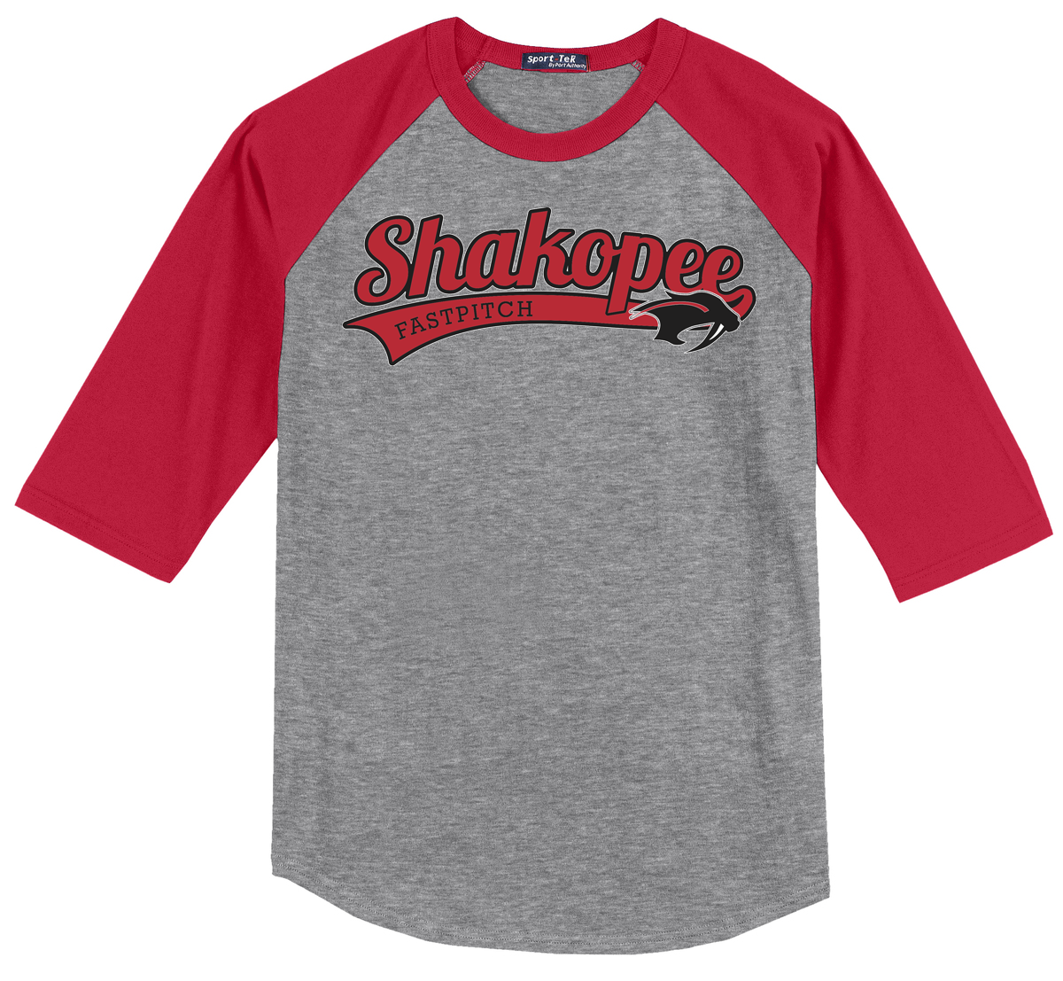 Shakopee Softball 3/4 Sleeve Baseball Shirt
