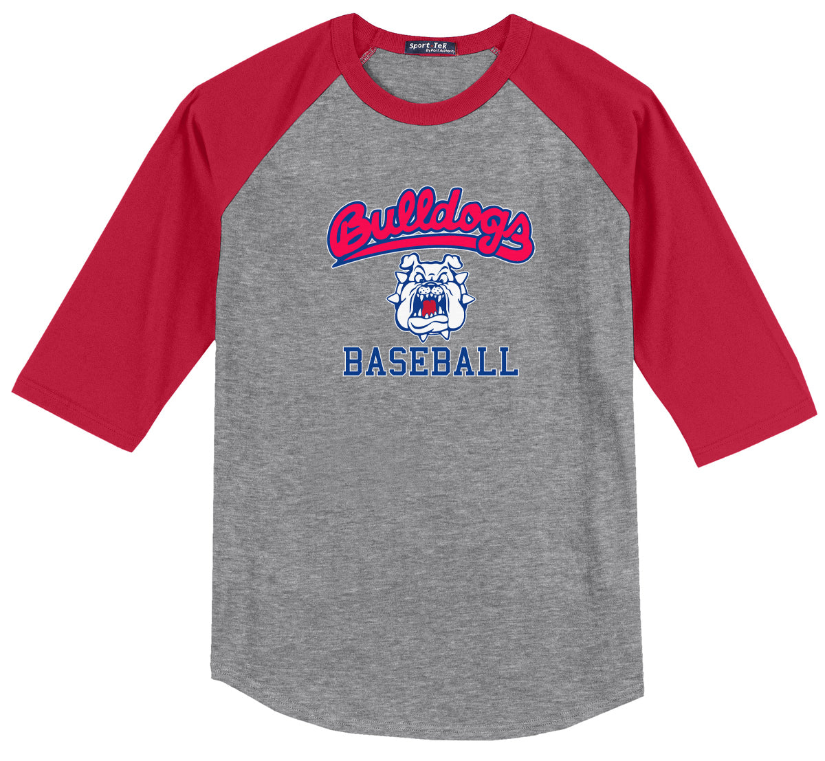 Michigan Bulldogs Baseball 3/4 Sleeve Baseball Shirt