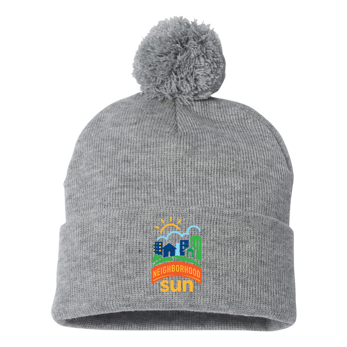 Neighborhood Sun Sportsman Pom-Pom Beanie