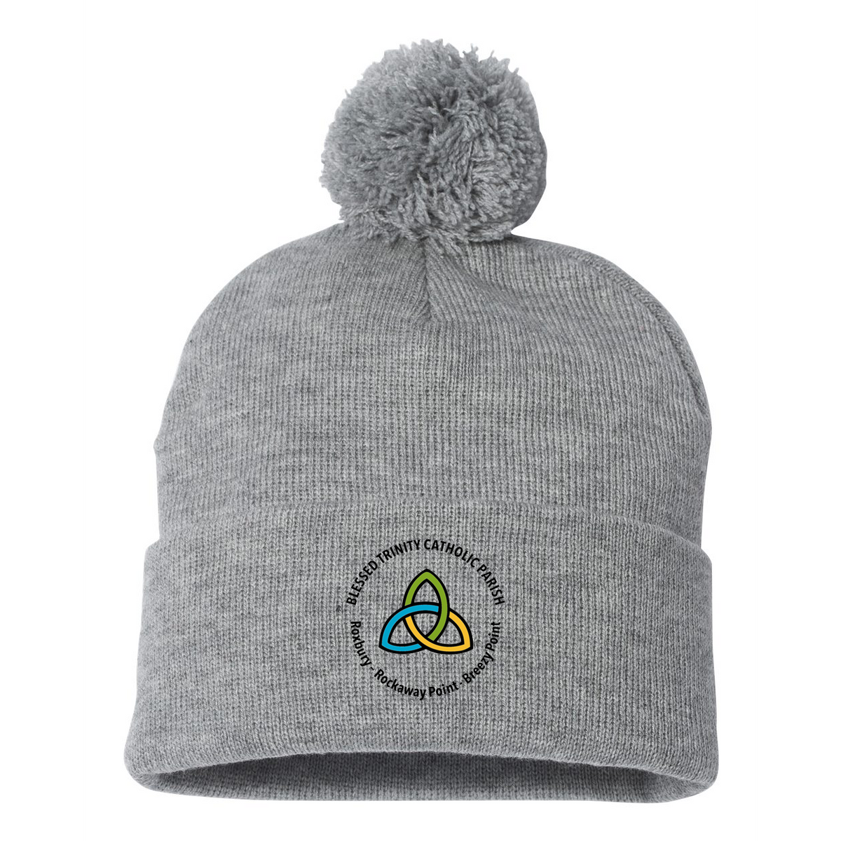 Blessed Trinity Pom-Pom Beanie