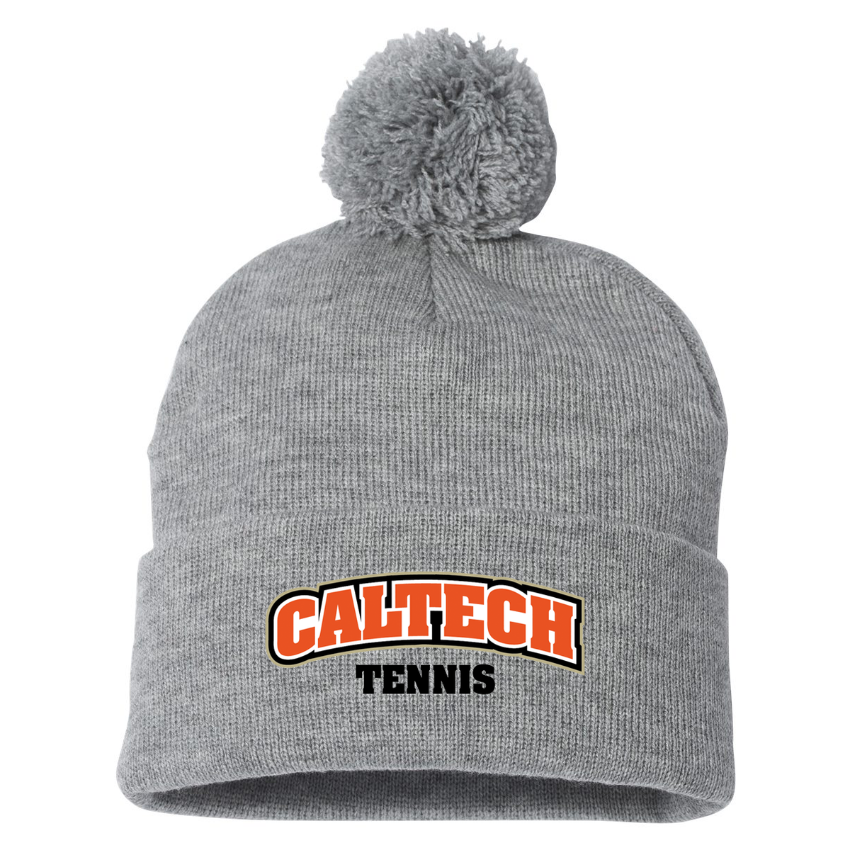 Cal Tech Tennis Sportsman Pom-Pom Beanie