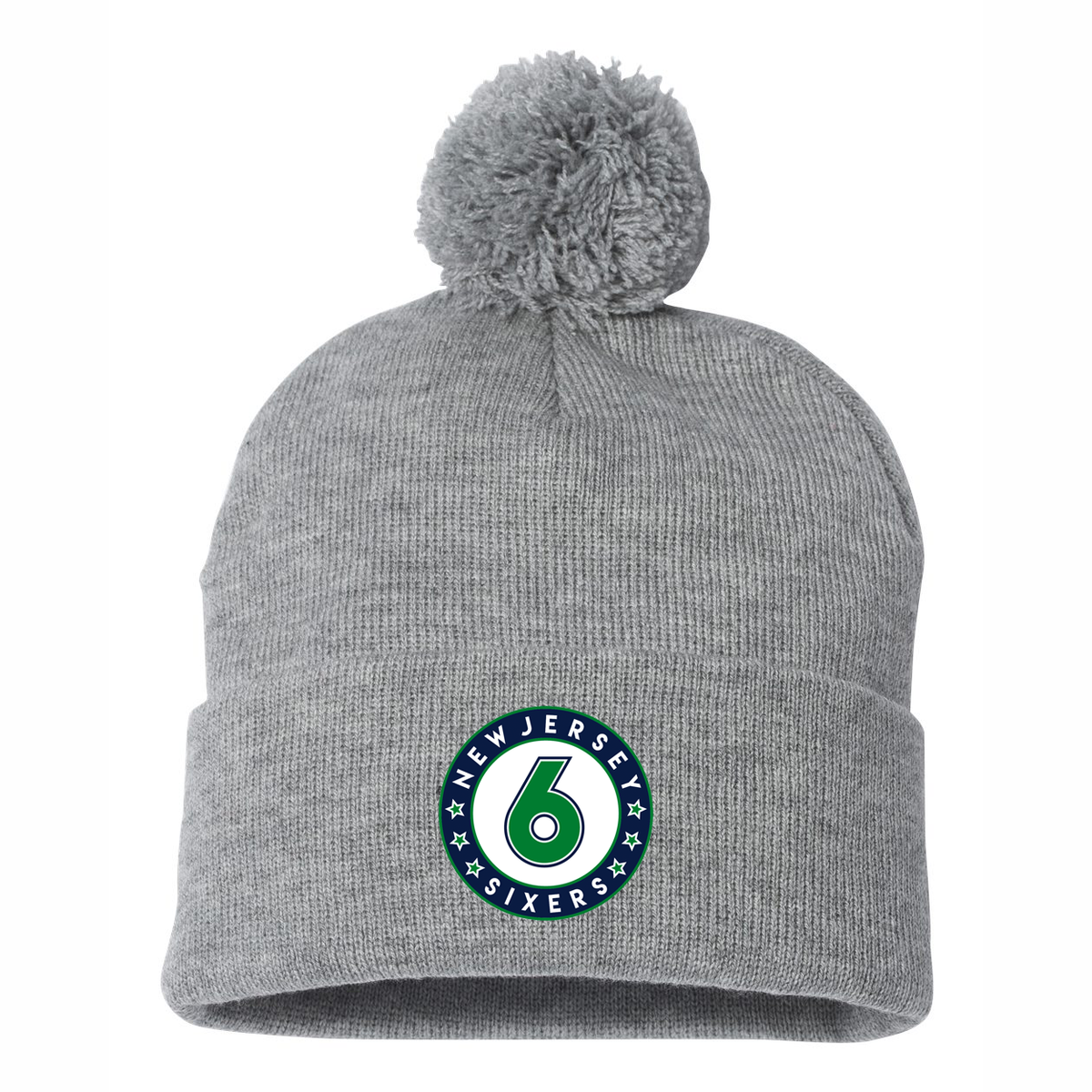 New Jersey Sixers Sportsman Pom-Pom Beanie