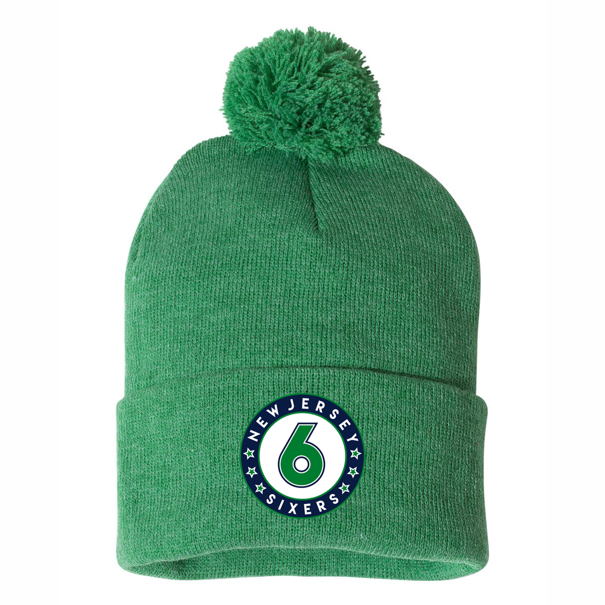New Jersey Sixers Sportsman Pom-Pom Beanie