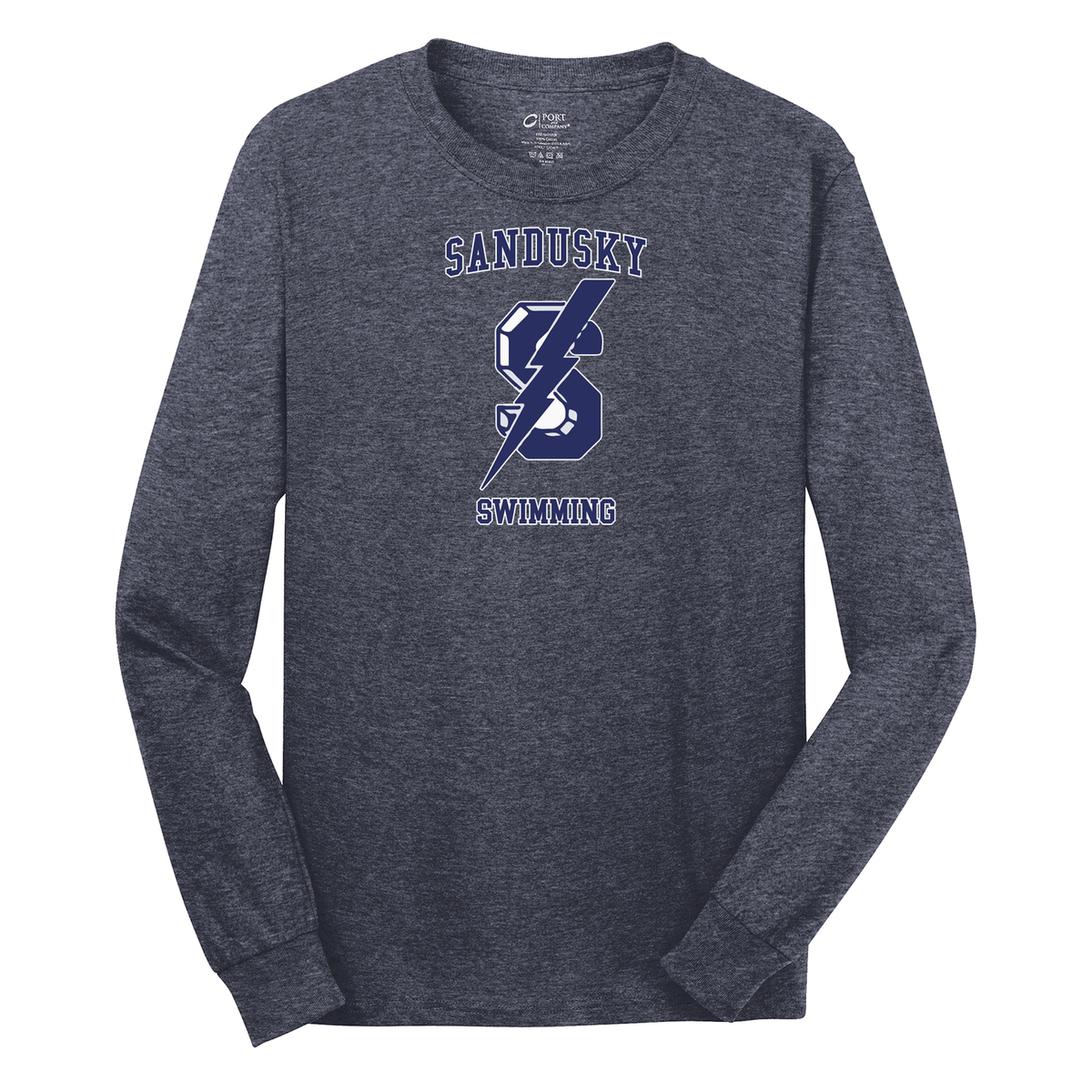 Sandusky Swimming Cotton Long Sleeve Shirt