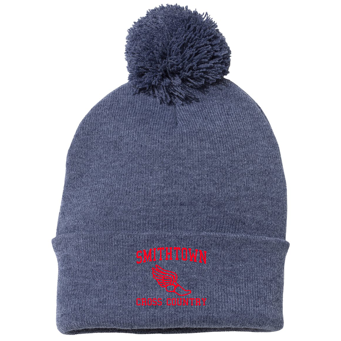Smithtown Cross Country Sportsman Pom-Pom Beanie