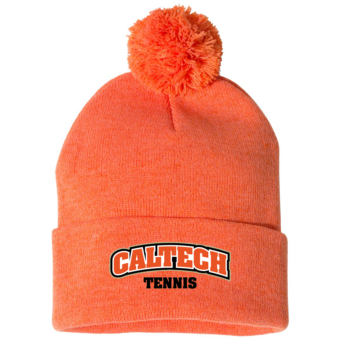 Cal Tech Tennis Sportsman Pom-Pom Beanie